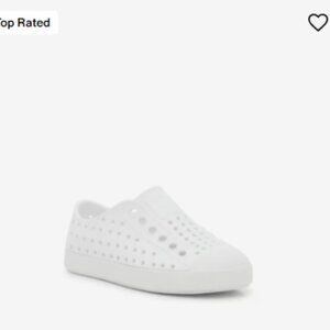Native Shoes Jefferson Slip-On Sneaker White Kids Size C4